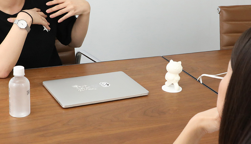 こばかなさんインタビュー画像