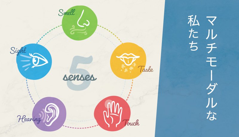 マルチモーダルな私たち