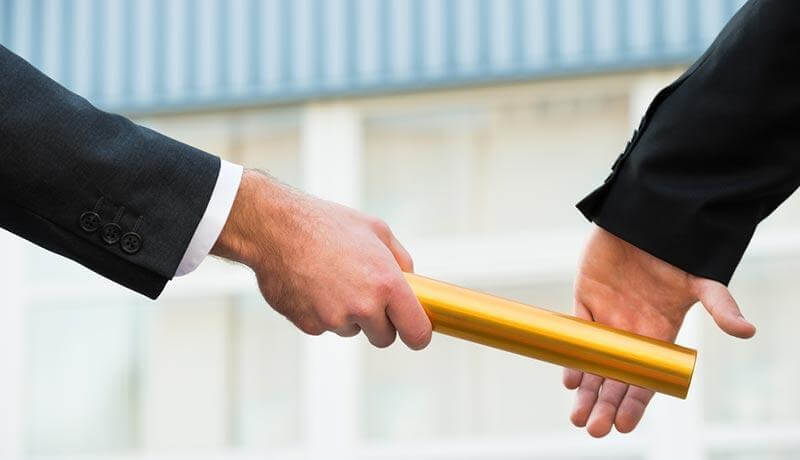 たすきをつなぐ